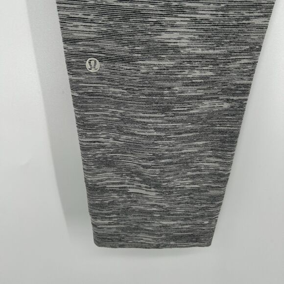 LULULEMON Women's Heather Gray Cropped Pull On Athleisure Jet Pants Size Large - Picture 5 of 5